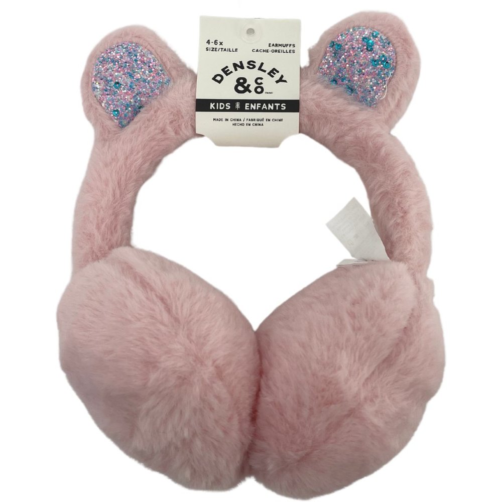 Densley & Co. | Girl's Earmuffs | Pink | Size 4-6X